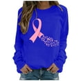 CLOISE Cancer Sweatshirt Women Breast Cancer Awareness Sweatshirt