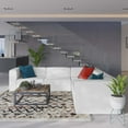 thumbnail image 1 of Modway Mingle Sectionnel Moderne en Similicuir Blanc, 5 Pcs, 1 of 13