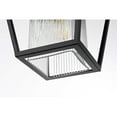 thumbnail image 6 of Elegant Lighting Gaul 7 inch Outdoor Pendant in Black, 6 of 8