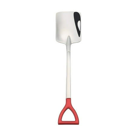 

Xmarks Watermelon Spoon Stainless Steel Spoons Shovel Shape 6 inch Ice Cream Fruit Spoon for Home Kitchen or Restaurant