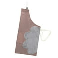 thumbnail image 3 of Abbracc Kitchen Apron Bib Adult Unisex Water Oil Resistant Household/Restaurant Coffee, 3 of 9
