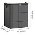 thumbnail image 4 of Oggfader Extra Large Storage Bags 180L, Heavy Duty Clothes Storage Bags with Zipper, Foldable Blanket Organizer for Closet, Moving, 4 of 7
