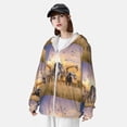 thumbnail image 3 of Vsdgher Sweat à Capuche Vintage Protection Faune pour Hommes Femmes, Manches Longues Protection Solaire Pêche Course Natation-TTG, 3 of 7