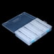 thumbnail image 3 of Caja de almacenamiento de diamante de plástico transparente con mango 64 Irfora Paquete de 112, 3 of 7