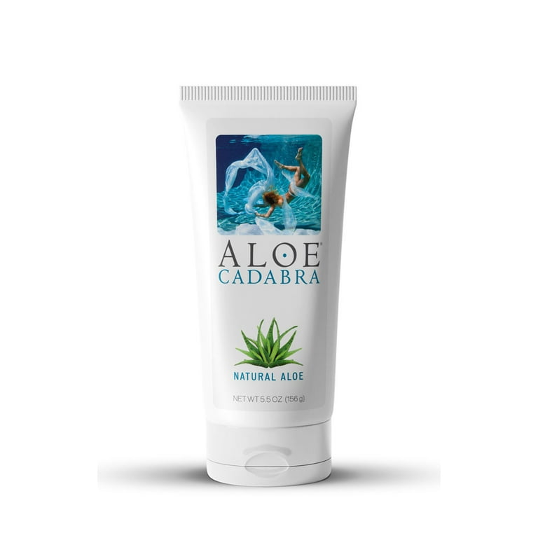Aloe Cadabra 5.5 Oz. Water Based Personal Lubricant, Organic Moisturizer &  Natural Sex Lube