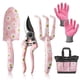 thumbnail image 1 of Juego de herramientas de jardinería WORKPRO de 5 piezas con bolsa de aluminio para mujer, 1 of 7