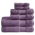 thumbnail image 1 of Madison Park Signature Serviette en Coton Turc 100 pour Cent Violet, 1 of 9