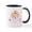 White/Black Inside, variant on CafePress - Peanuts Sally Brown Love - 11 oz Ceramic Mug - Novelty Coffee Tea Cup