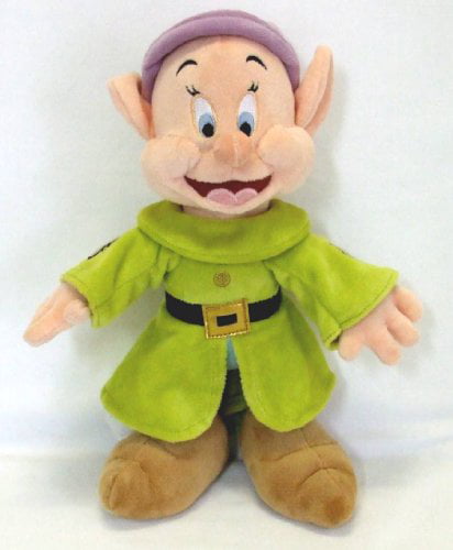 Happy From Snow White and the Seven Dwarfs Stuffed Plush Vintage Disney Toy 11 Inch Vintage Collectible Walt Disney Toy Happy