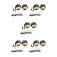 thumbnail image 3 of Sidaley Ear-hook Headset Padded with Braided Cable Earbuds Lightweight Tablet Sponge Control Earmuffs Mic Phone Mobile Type2 NO2, 3 of 4