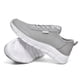 thumbnail image 3 of Zapatos Casuales Zapatos de Tenis Hombre Malla Transpirable para Viajes al Aire Libre( 46) Gris Claro Gris, 3 of 9