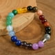 thumbnail image 4 of Pulsera de cristal para los hombres y las mujeres de piedra de cuerda elástica de cuentas pulsera natural de piedras preciosas de la energía de joyería para el uso diario, 4 of 6