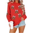 thumbnail image 2 of Zormilly Halloween Sweatshirts for Women Spooky Season Pumpkin Crew Neck Oversized Sweatshirt Fashion Fall Outfits, S-2XL, 2 of 6