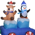 thumbnail image 2 of Inflable Navidad Houzer Tren Navideño 2.2m Exterior Luz Led, 2 of 7