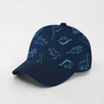 thumbnail image 5 of AWZXDE Boys Baseball Hat Dinosaur Print Adjustable Fashion Cartoon Sun Hat for Spring Summer Daily Casual, 5 of 6