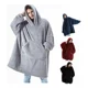 thumbnail image 1 of Sudadera Cobija Hoodie Mujer Hombre Con Capucha Suave Pijama, 1 of 7