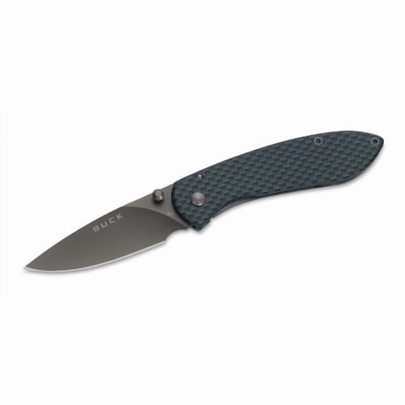 Buck Knives 327 Nobleman Folding EDC Knife, 2-5/8” Pocket Knife Blade, Carbon, 2.6 oz