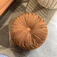 thumbnail image 5 of MKHSQHDG Aubaines du Jour Rond Jeté Velours Maison Plissé Rond pour Canapé Lit Plié Circulaire Convient pour Sofa et Lit, 5 of 5