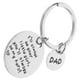 thumbnail image 3 of KAKOWELY Llavero del Día del Padre Llavero Decorativo Llavero de Metal del Día del Padre Regalo, 3 of 5