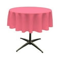thumbnail image 1 of LA Linen TCpop58R-HotPinkP38 Polyester Poplin Tablecloth, Hot Pink - 58 in. Round, 1 of 1