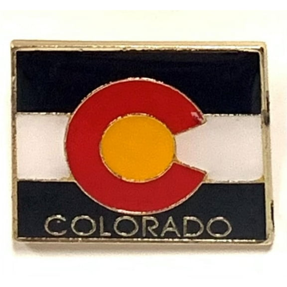 6 Pack of Colorado State Lapel Pins