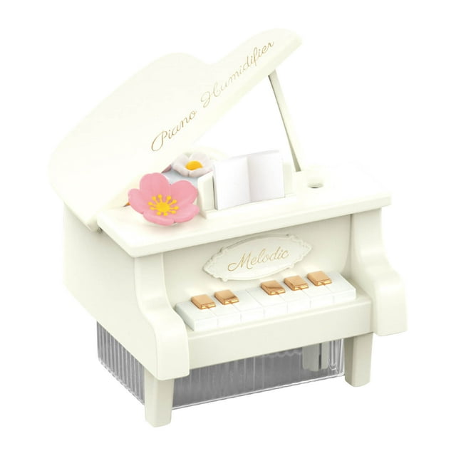 Humidifiers for Bedroom Usb Charged Piano Flower Humidifier with Colorful Light 2 Mist Modes Moisturizing Room Lights for Bedroom