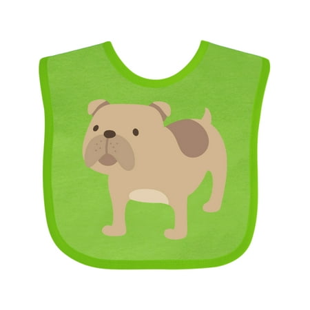 

Inktastic Bulldog Boys or Girls Baby Bib