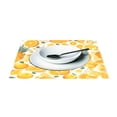thumbnail image 3 of Orange Series Fruits 6-Piece 12x18in Durable Place Mats, Heat-Proof and Non-Slip, 3 of 8