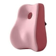 thumbnail image 4 of Runquan High Back Support Pillow Lumbar Support Pillow for Sofa Office Chair Driving Pink, 4 of 8