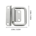 thumbnail image 2 of OFFIGAM 1Ud Tirador Plegable Para Material Metálico Resistente Plata, 2 of 8
