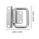 thumbnail image 2 of FENGGUIQU 1Ud Manija Resistente De Metal Plateada Para Y Equipos Industriales, 2 of 6