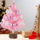 thumbnail image 5 of Fiudx Mini Árbol de Navidad, Decoración de Mesa Diy, Luces Led y Adornos Colgantes, Decoración Navideña para El Hogar, Perfecto para Fiestas y Festividades, Funciona con Pilas, Tamaño 45 Cm, 5 of 6