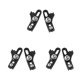 thumbnail image 1 of Soidarity 1 par de accesorios de rueda de zapata de freno de bicicleta, fijador de bloque, accesorios de ciclismo, componente de ruedas, adaptador de Negro 3piezas Soidarity CBP226896, 1 of 6