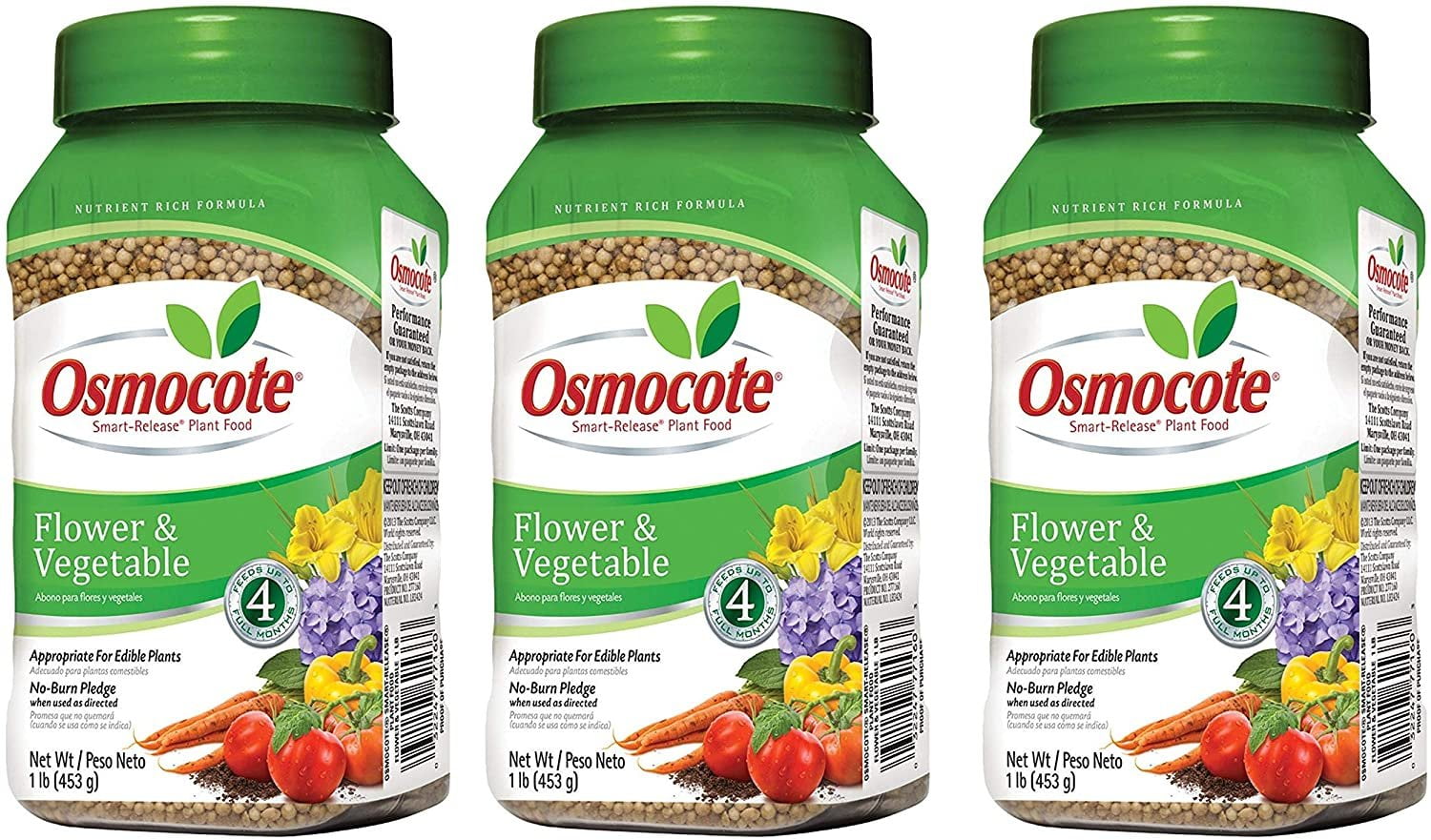 Osmocote 277160 Flower and Vegetable SmartRelease Plant Food, 141414