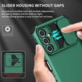 thumbnail image 6 of for Samsung Galaxy A14 5G Case with Slide Camera Cover, [Military Drop Protection] [Snug Touch] Hard Back & Soft Edge Phone Case with Stereo Bracket for Samsung A14 5G 6.6" LTT Dark Green, 6 of 18