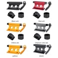 thumbnail image 3 of Portabicicletas de aluminio horquilla delantera fija bicicleta coche techo aleación bicicleta Clip negro Hugtrwg Para estrenar, 3 of 6