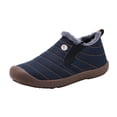 thumbnail image 2 of jsaierl Couples Comfortable Casual Shoes Women's Men Winter Water-resistant Flat Fleece Lined Boots, 2 of 8