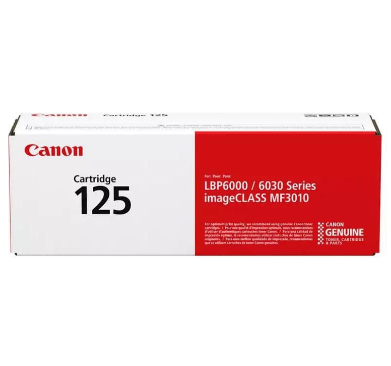 Canon No. 125 Toner Cartridge - Black, Canon Black Toner cartridge