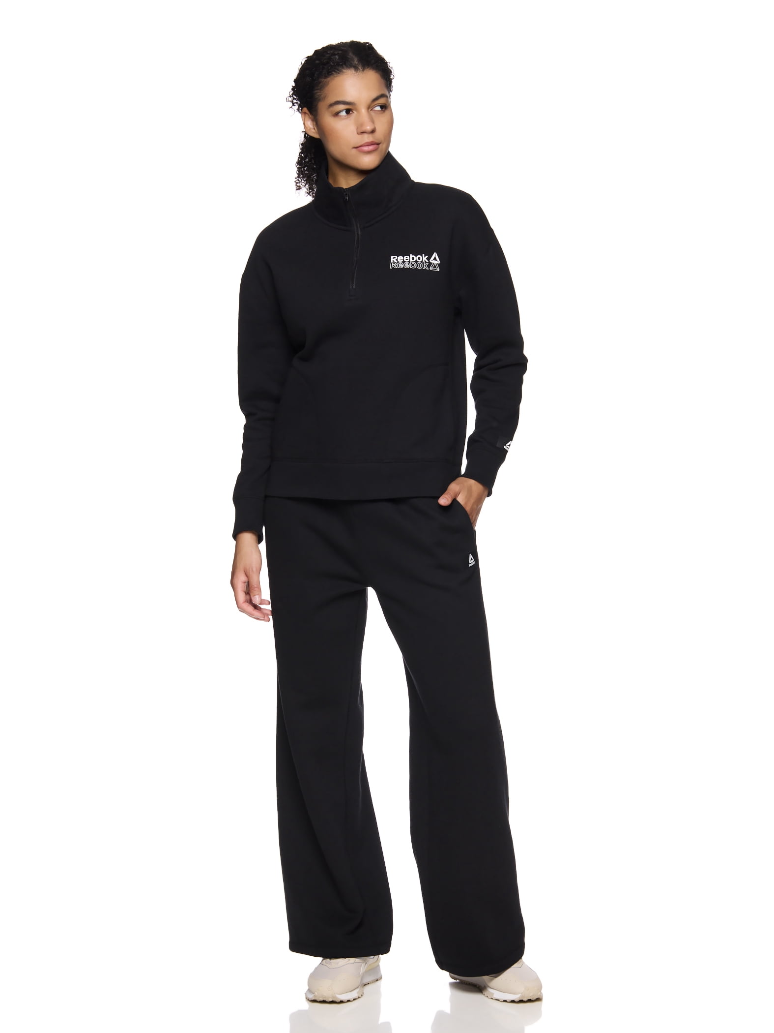 Reebok Women’s After Class Wide Leg Pant with Pockets, Sizes XS-XXXL