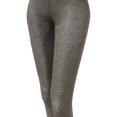 thumbnail image 3 of FashionOutfit Women's Basic Glittery Metallic Leggings, 3 of 3