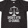 thumbnail image 4 of Inktastic Lawyer Daddys Little Co Counsel Boys or Girls Baby Bodysuit, 4 of 5