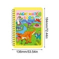 thumbnail image 3 of Children’s Water Painting Book 5ml Reusable Magic Coloring Set with Pen Educational Gift for Toddlers Mess Free Portable Drawing Activity Travel Preschool Art Supplies, 3 of 5