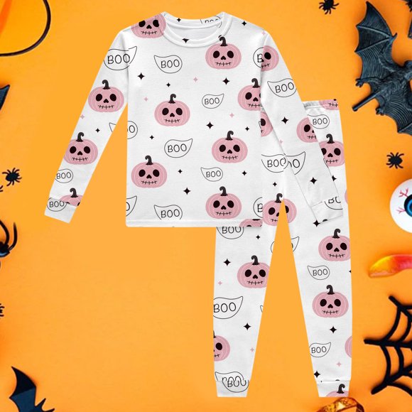 Trendy Girls Outfit Set for Everyday Wear Toddler Jammies for Sleep and Play Versatile Comfort for 2-8 Years for Halloween and Autumn Activities