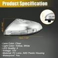 thumbnail image 3 of Car LED Front Right Side Mirror Turn Signal Light 68064948AA Fit for Dodge for Ram 1500 09-18, 3 of 6