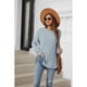thumbnail image 3 of Blusa Informal con Cuello Redondo y Ligera para Mujer, Color Azul , XXL, 3 of 8