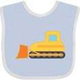 thumbnail image 3 of Inktastic Bulldozer Construction Truck Boys or Girls Baby Bib, 3 of 4