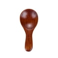 thumbnail image 1 of Oleegame 1PC Stainless Steel Cutlery Set Small Wooden Spoon Tea Seasoning Powder 8X3.5cm Cooking Tools Kitchen Gadgets Brown, 1 of 1