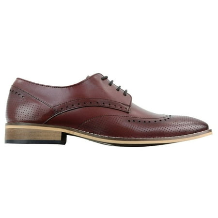 AKA-Lisbon Cavani Rome Men s Casual Leather Work Wedding Shoes Brogues