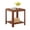 Walnut, variant on Leumius 2-Tier End Table for Small Spaces,Farmhouse Nightstand Side Table for Living Room,Bedroom,Oak