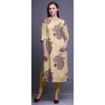 thumbnail image 2 of Bimba Kurta à Manches 3/4 Imprimée Kurti Droite Vêtements d'Été pour Femmes, 2 of 6